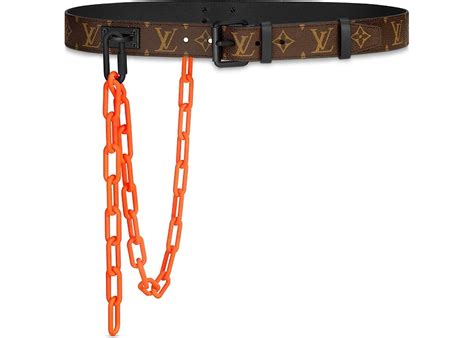 orange louis vuitton designer chain buy|louis vuitton handbag chain.